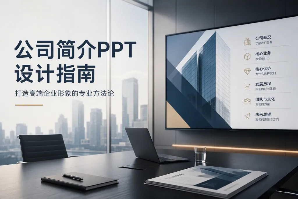 公司简介 PPT 怎么设计？打造高端企业形象全指南