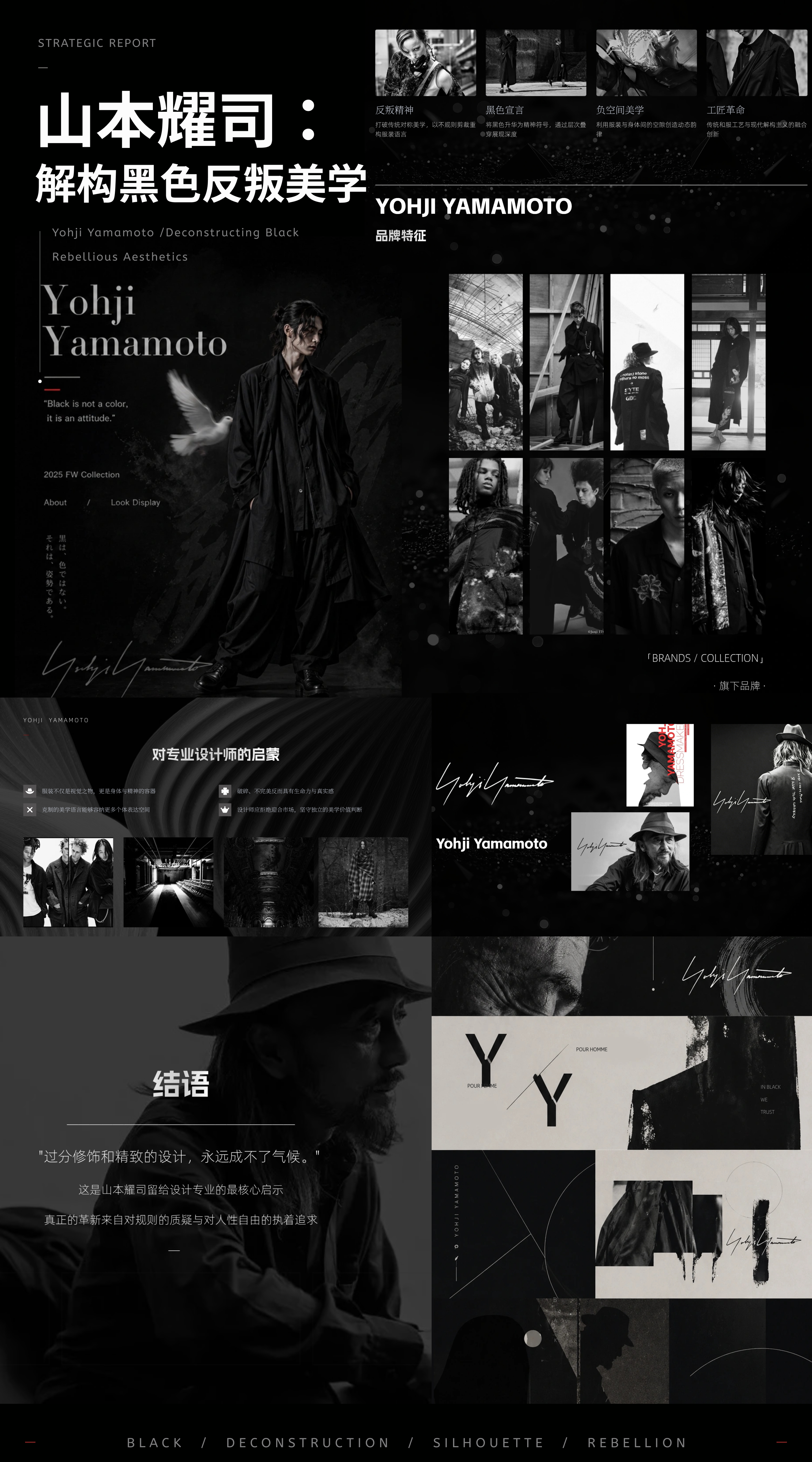 山本耀司：解构黑色反叛美学