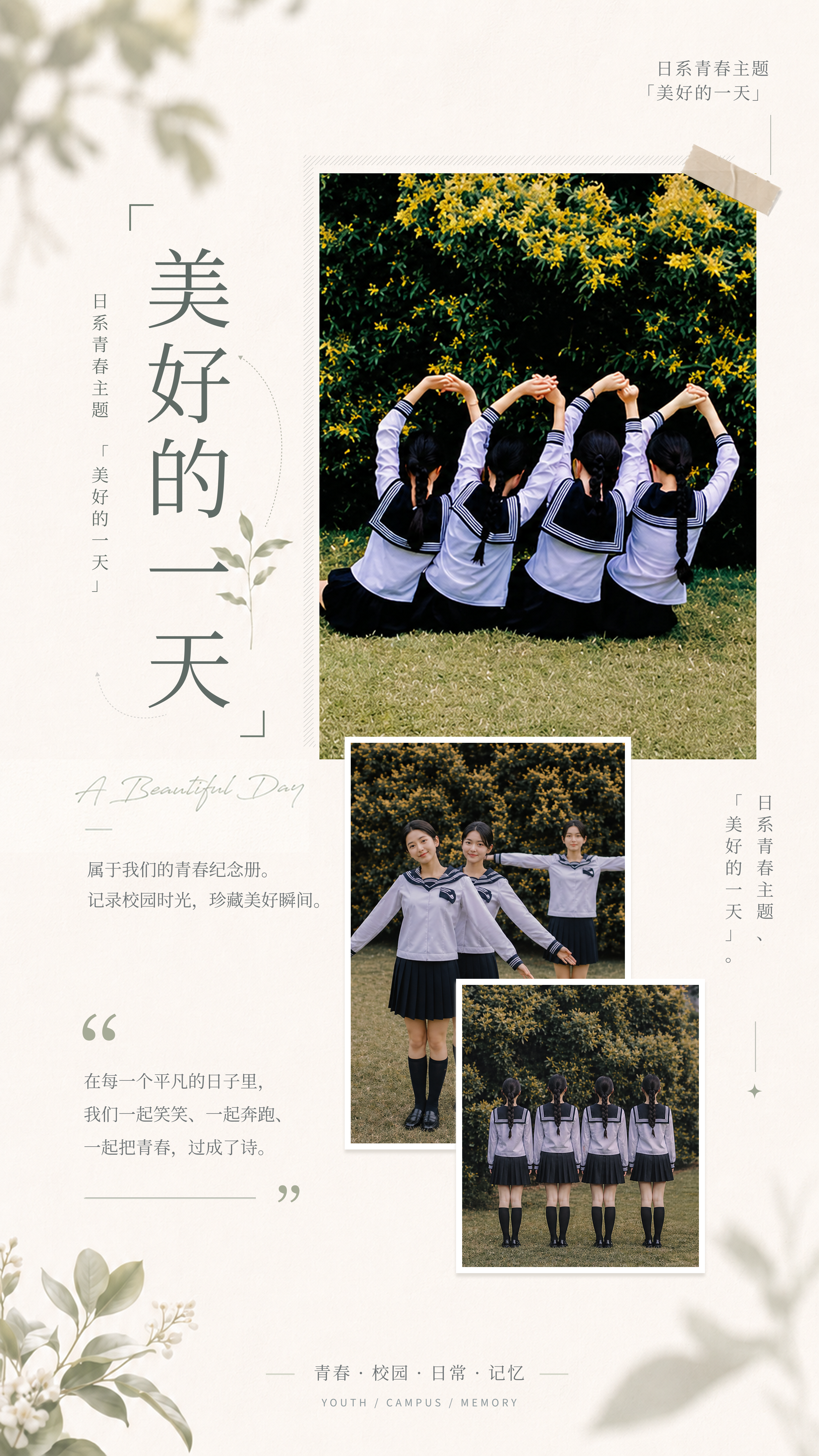 日系青春主题「美好的一天」
