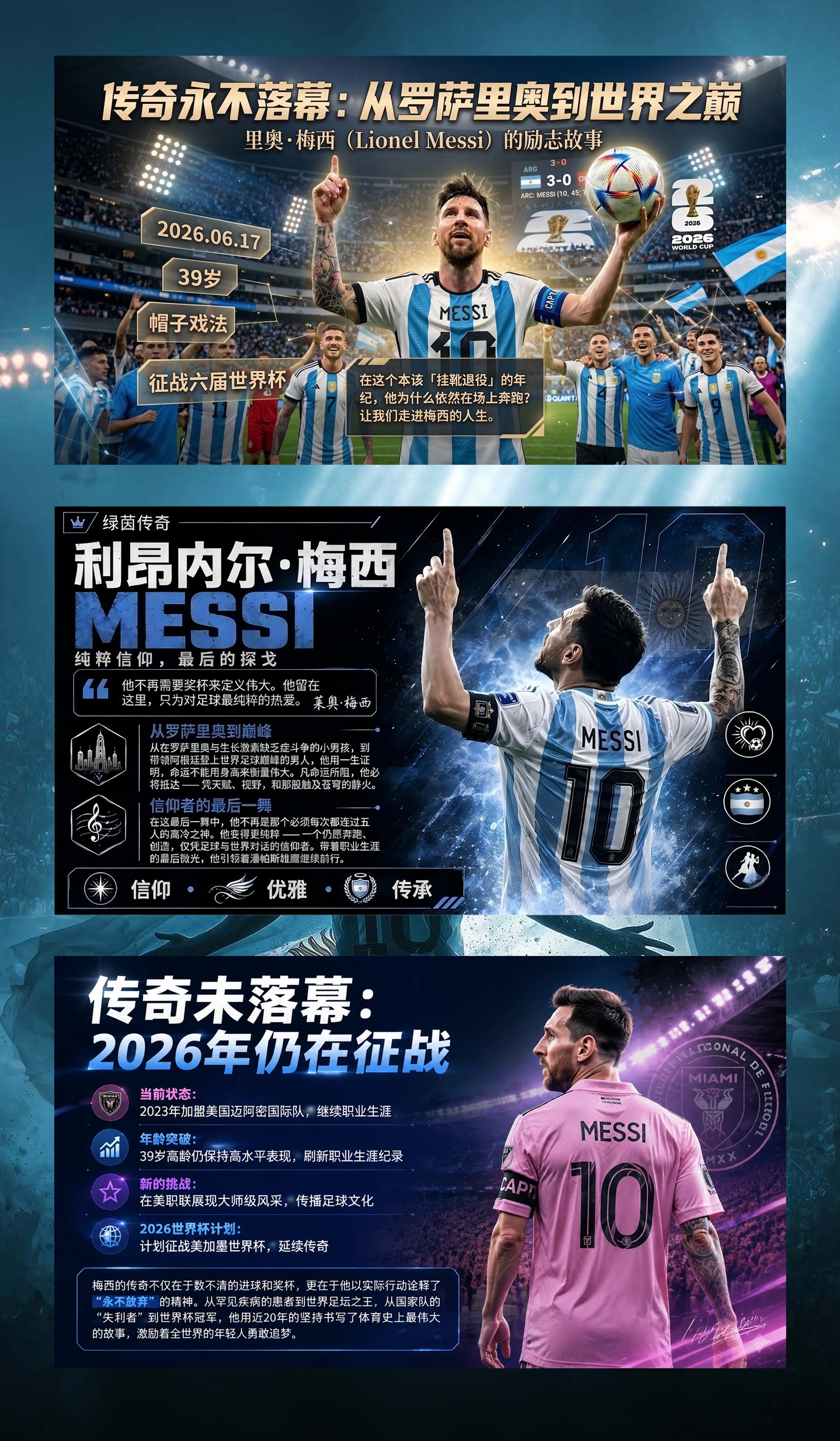 传奇永不落幕：从罗萨里奥到世界之巅
