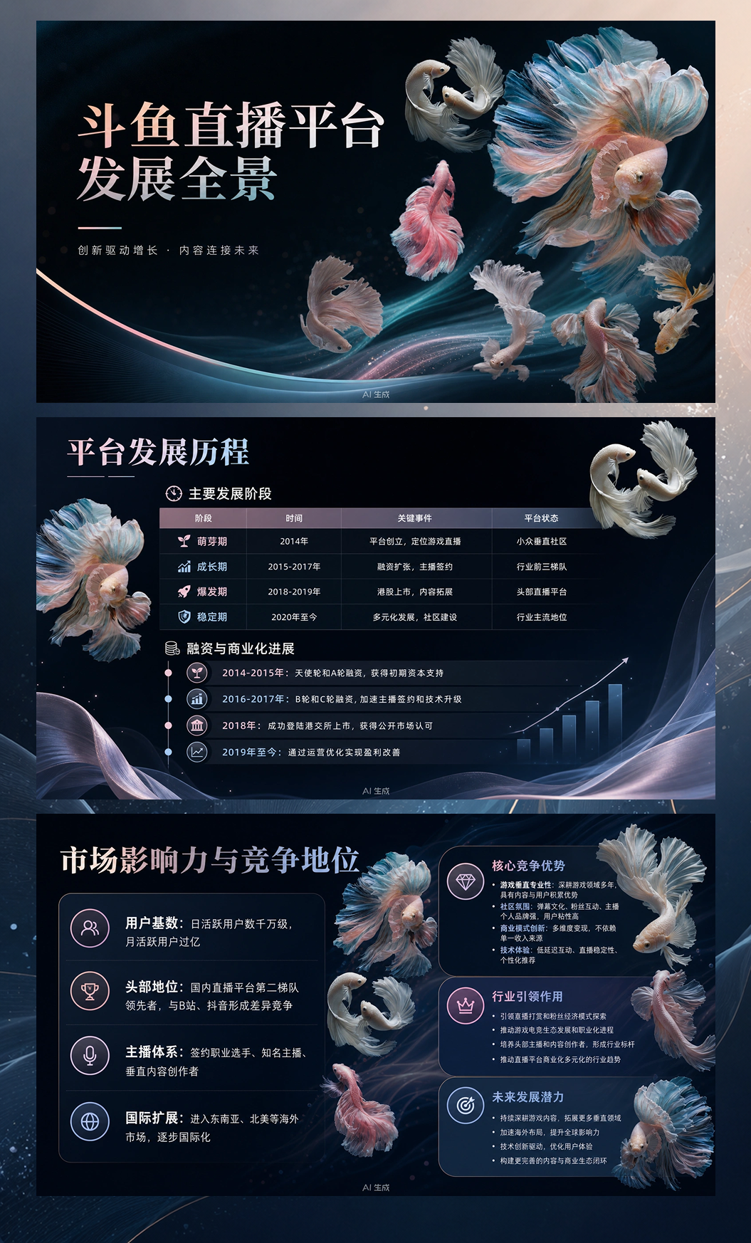Copy of 斗鱼直播平台发展全景